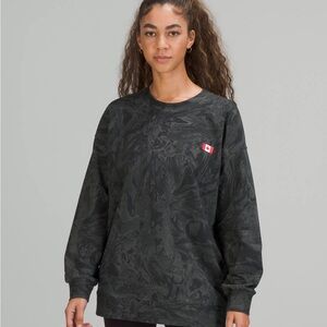 Team Canada Perfectly Oversized Crew Logo